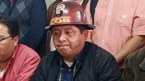 Juan Carlos Huarachi, ejecutivo de la Central Obrera Boliviana