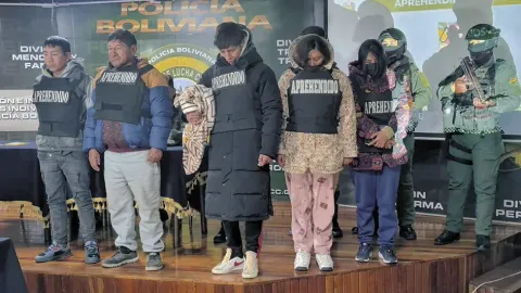 Atracadores de La Ceja de El Alto.