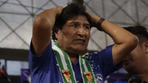El expresidente Evo Morales.
