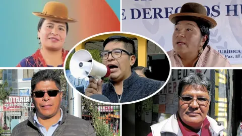 Posibles candidatos a diputados y senadores de los diferentes partidos políticos.
