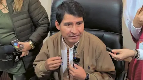 Gobernador de Chuquisaca, Damián Condori.