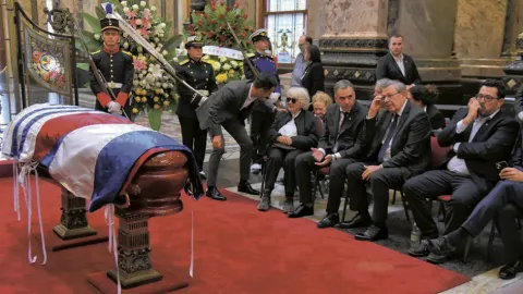 Velorio del expresidente de Uruguay José Mujica.