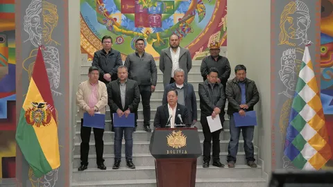 Presidente Luis Arce.