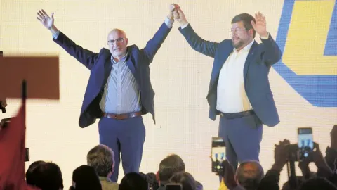 José Luis Lupo y Samuel Doria Medina.