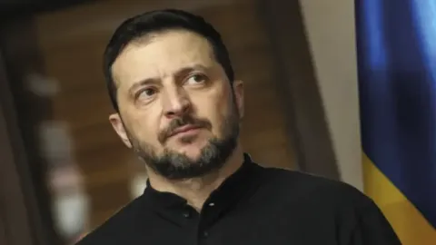 Presidente ucraniano, Volodímir Zelenski.