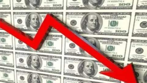 Descenso del dolar.