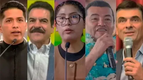 Candidatos para las elecciones 2025.