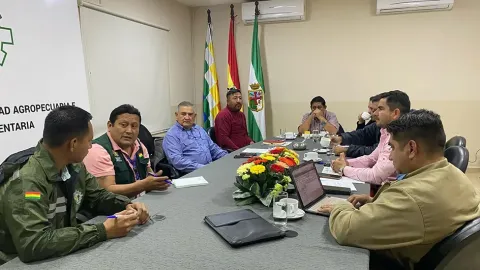 Reunión de Senasag, USDA-APHIS y ACC.
