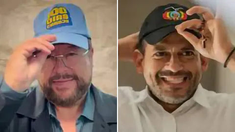 Samuel Doria Medina, Luis Fernando Camacho.