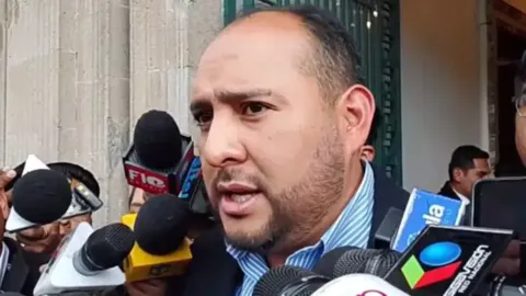 Roberto Ríos, ministro de gobierno.