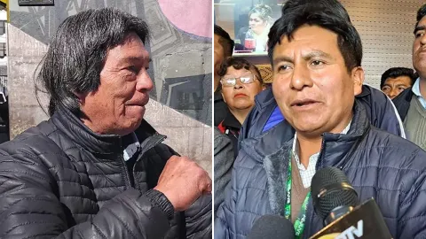 Samuel “Winchaco” Ureña (izq). y Juan Saucedo.