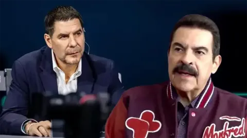 Marcelo Claure y Manfred Reyes.