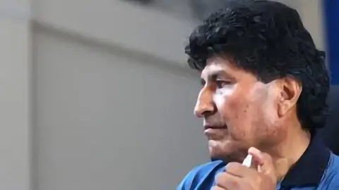Evo Morales, expresidente.