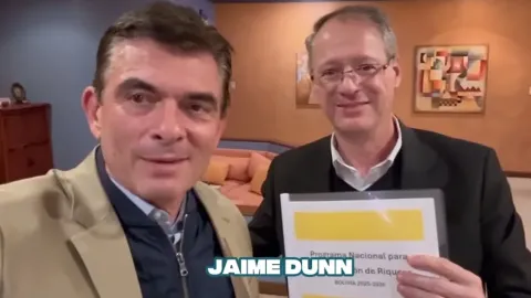 Rodrigo Paz y Jaime Dunn.