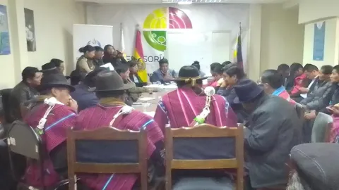 Municipios de El Alto y Achocalla sellan acuerdos 