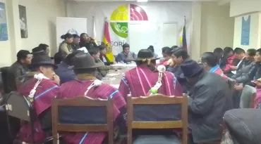 Municipios de El Alto y Achocalla sellan acuerdos 