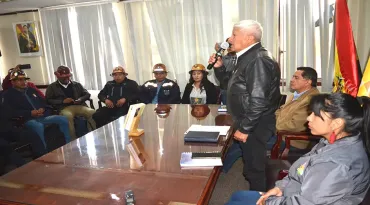 Presidente Ejecutivo, Ing. Reynaldo Pardo Fernández.