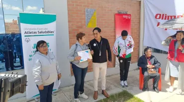 Olimpiadas Especiales en El Alto
